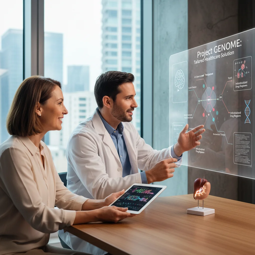 Personalized medicine plans developed with AI for individual patient needs