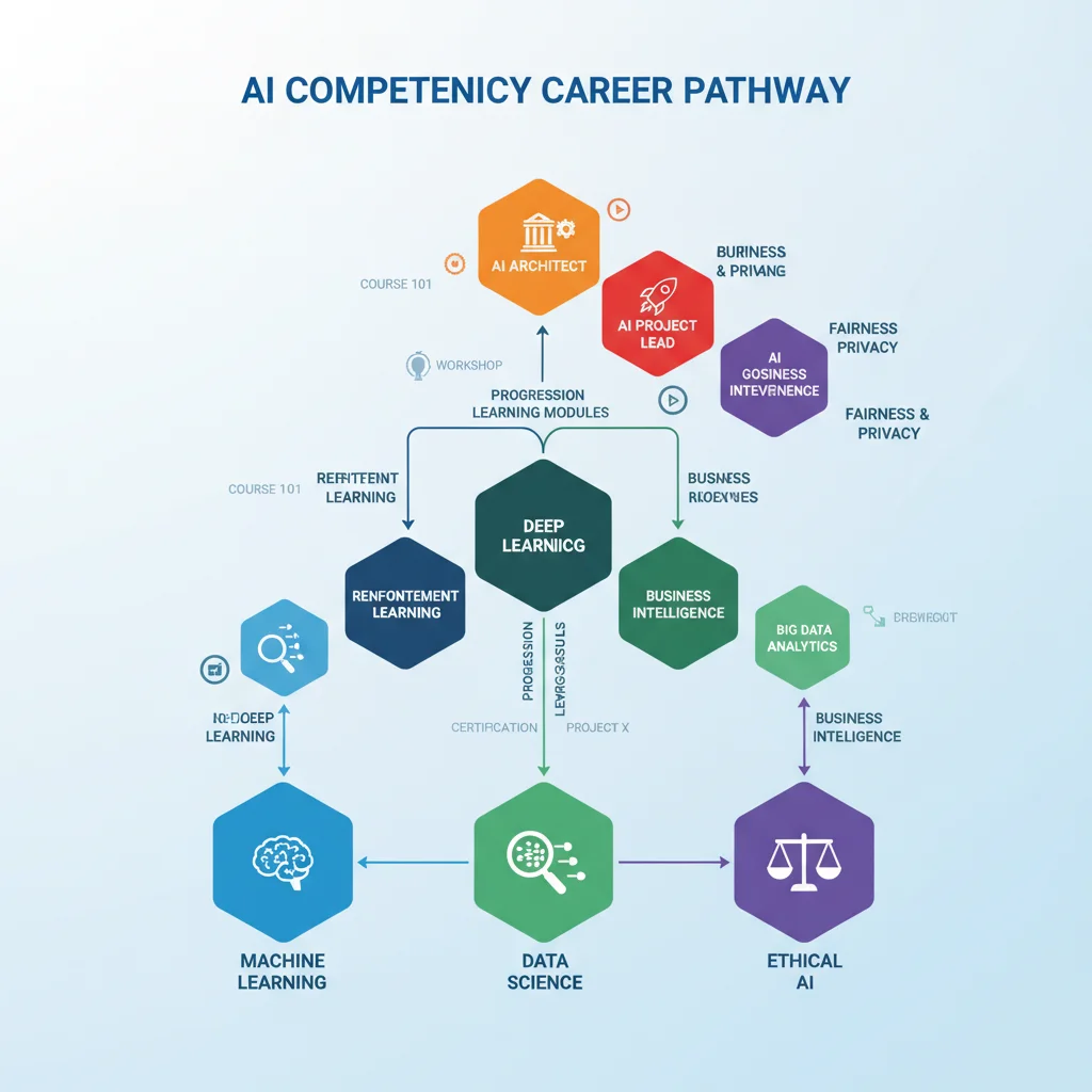 Visualizing AI skills development and career paths to address the talent shortage.