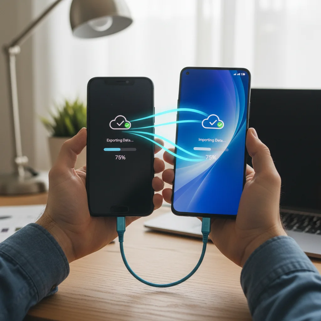 Transfer Data to New Android Phone in Under 20 Minutes