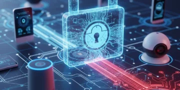 Digital padlock securing smart home devices from emerging cyber threats