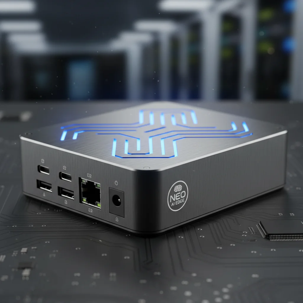 Compact, high-performance edge AI processing unit