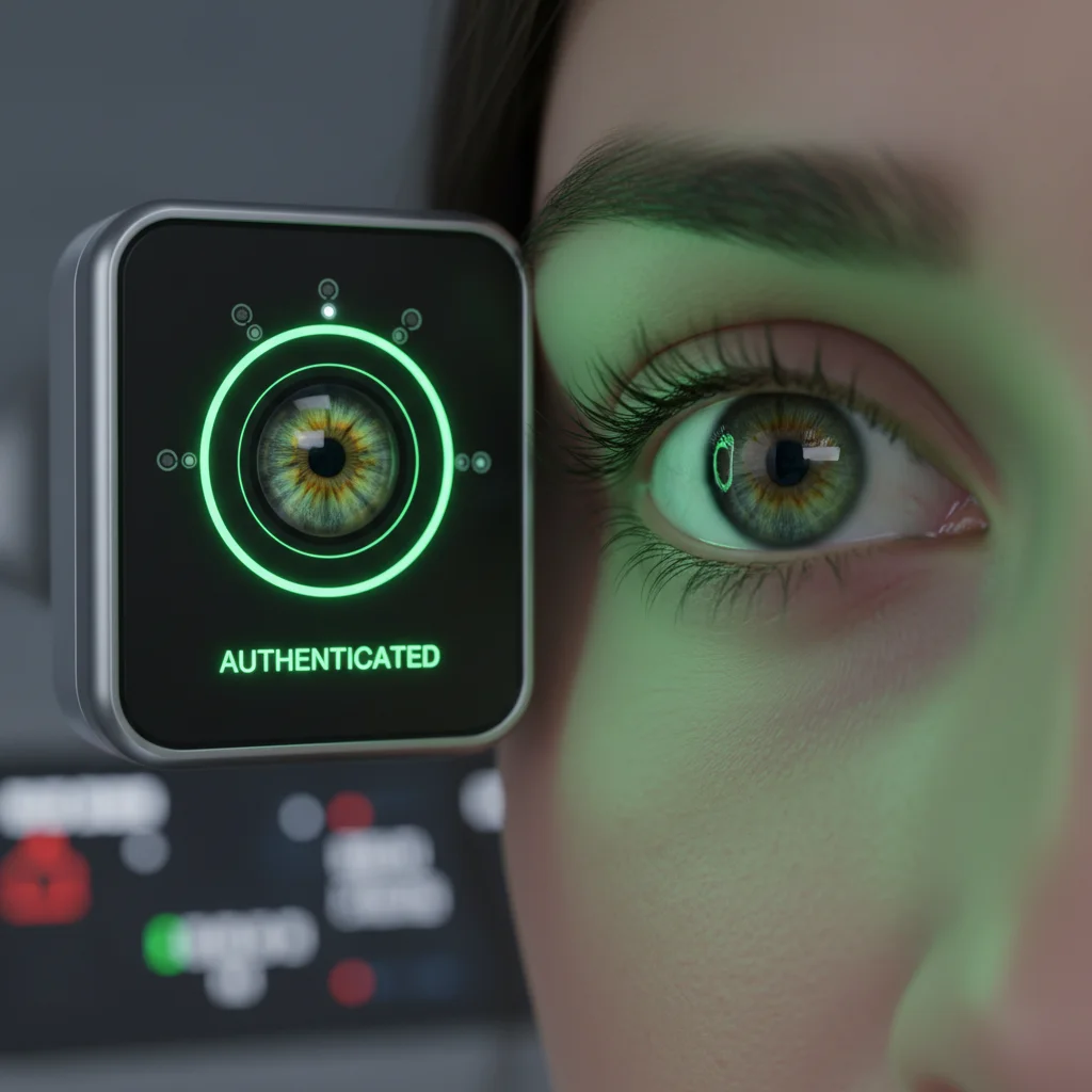 Iris recognition technology for secure authentication