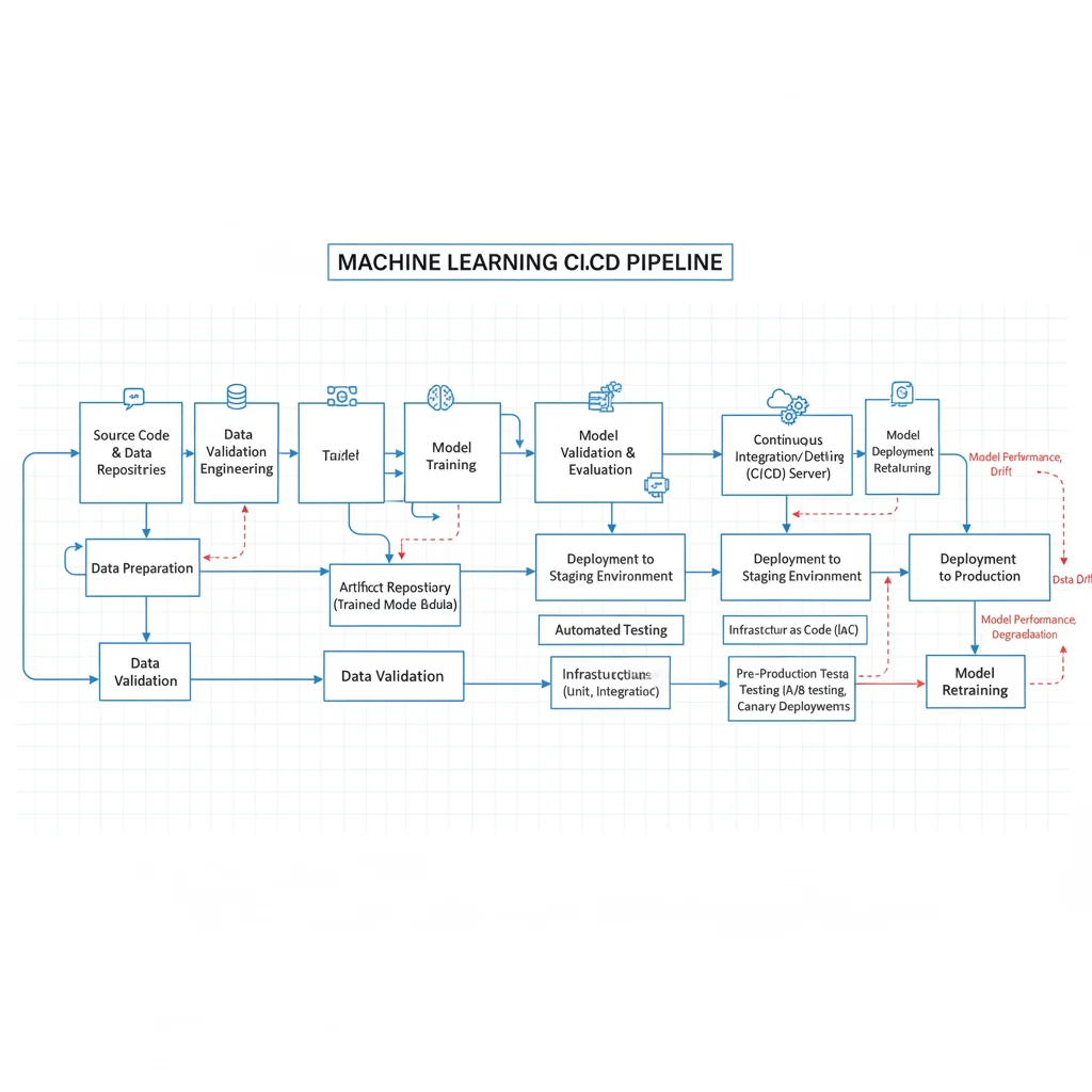 CI/CD pipeline for machine learning models