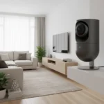Top 3 Smart Home Security Devices This Quarter Modern smart home security camera in a living room