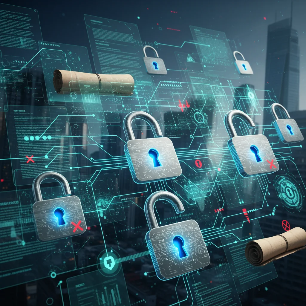 Regulatory compliance and data security documents