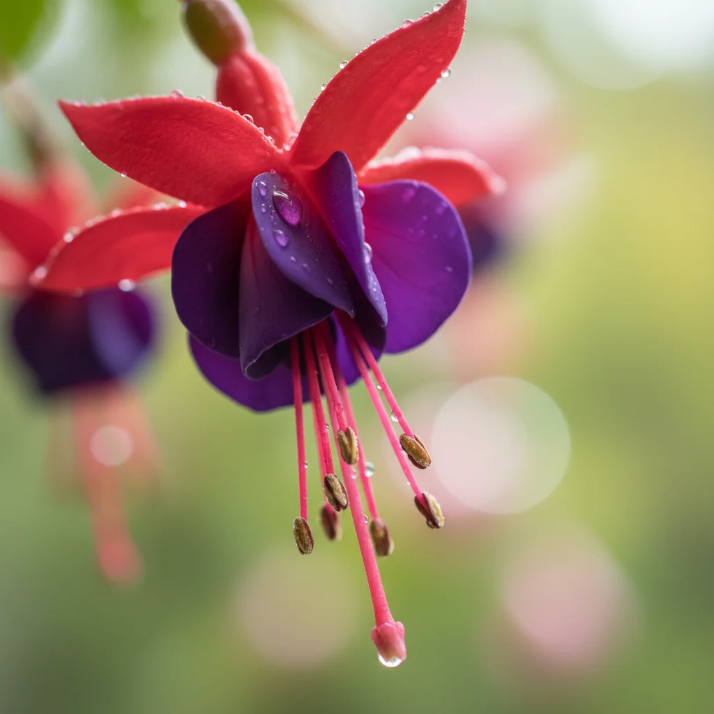 Detailed macro photograph of a flower by smartphone camera